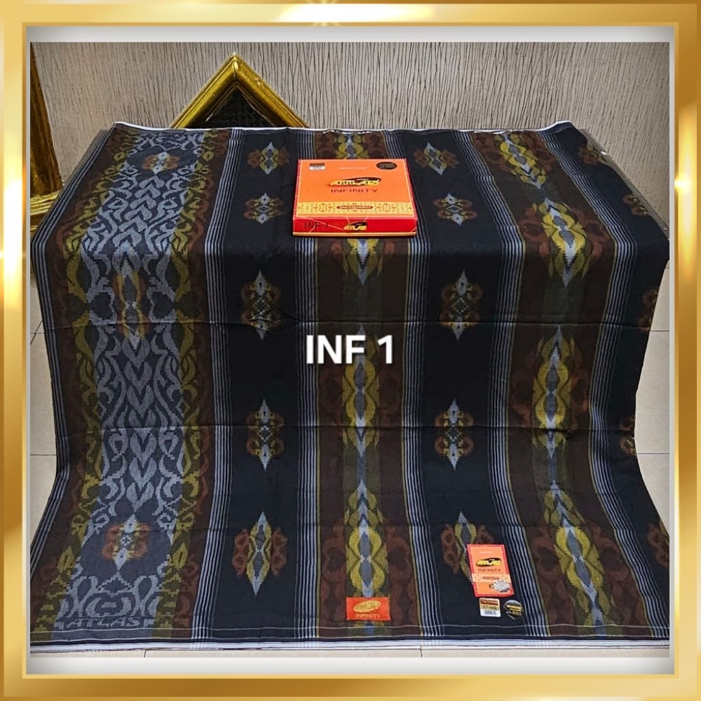 Sarung Atlas Infinity Jaqcuard Songket ( NEW MOTIF )