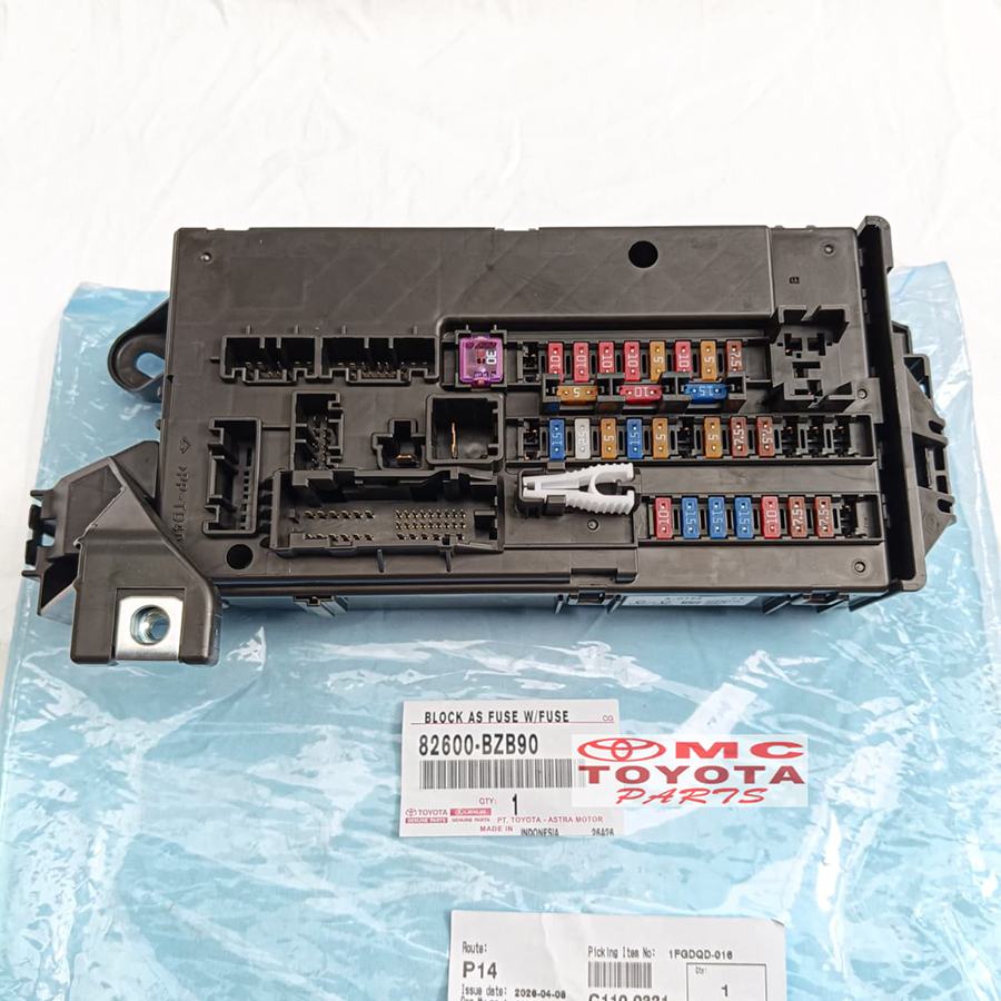 Box Sekring Calya Sigra Kode C-C Original 82600-BZB90 Block As Fuse Box Sekring Fuse BCM Box Skring 