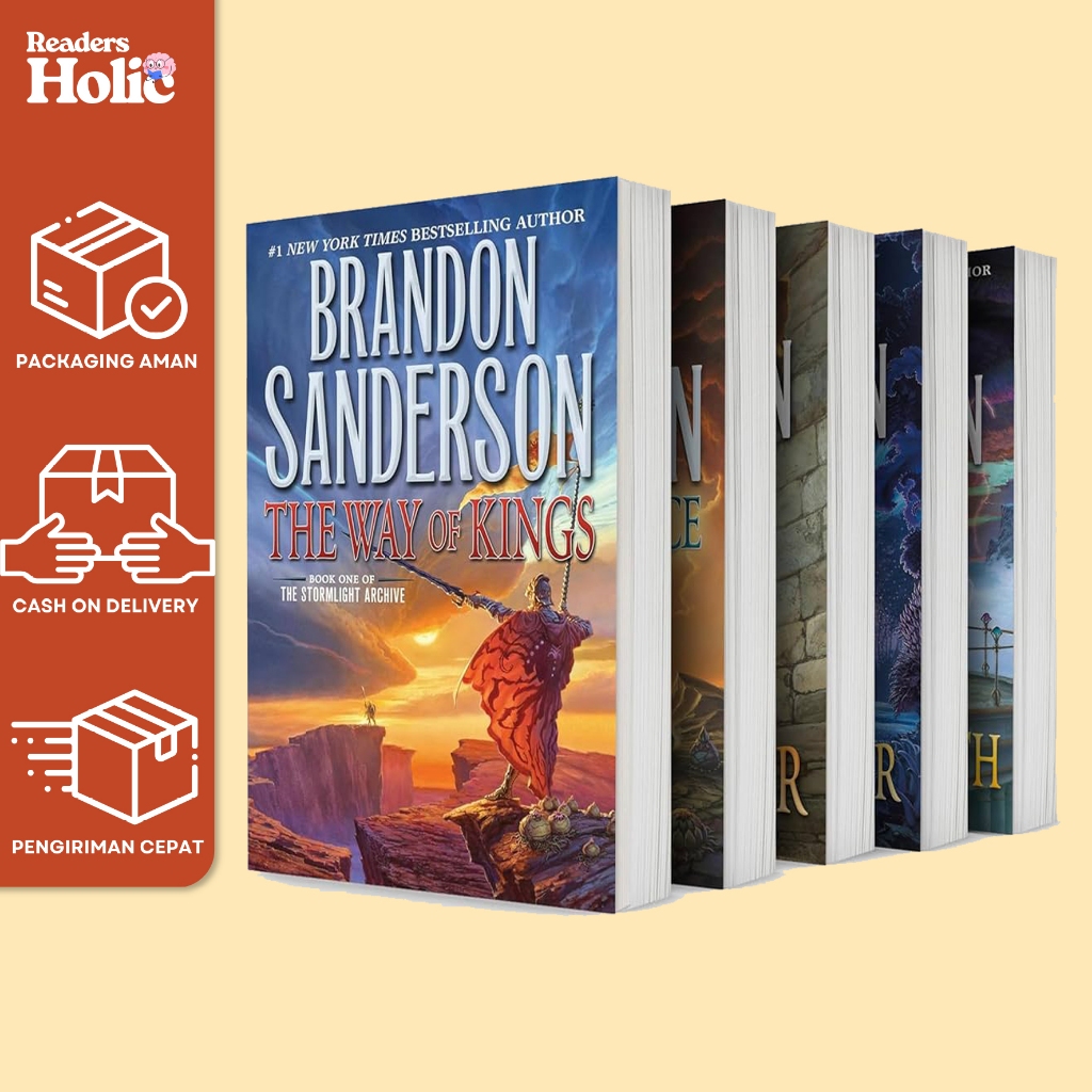 The Stormlight Archive (5 book series)  Wind and Truth | The Way of Kings | Oathbringer by Brandon S