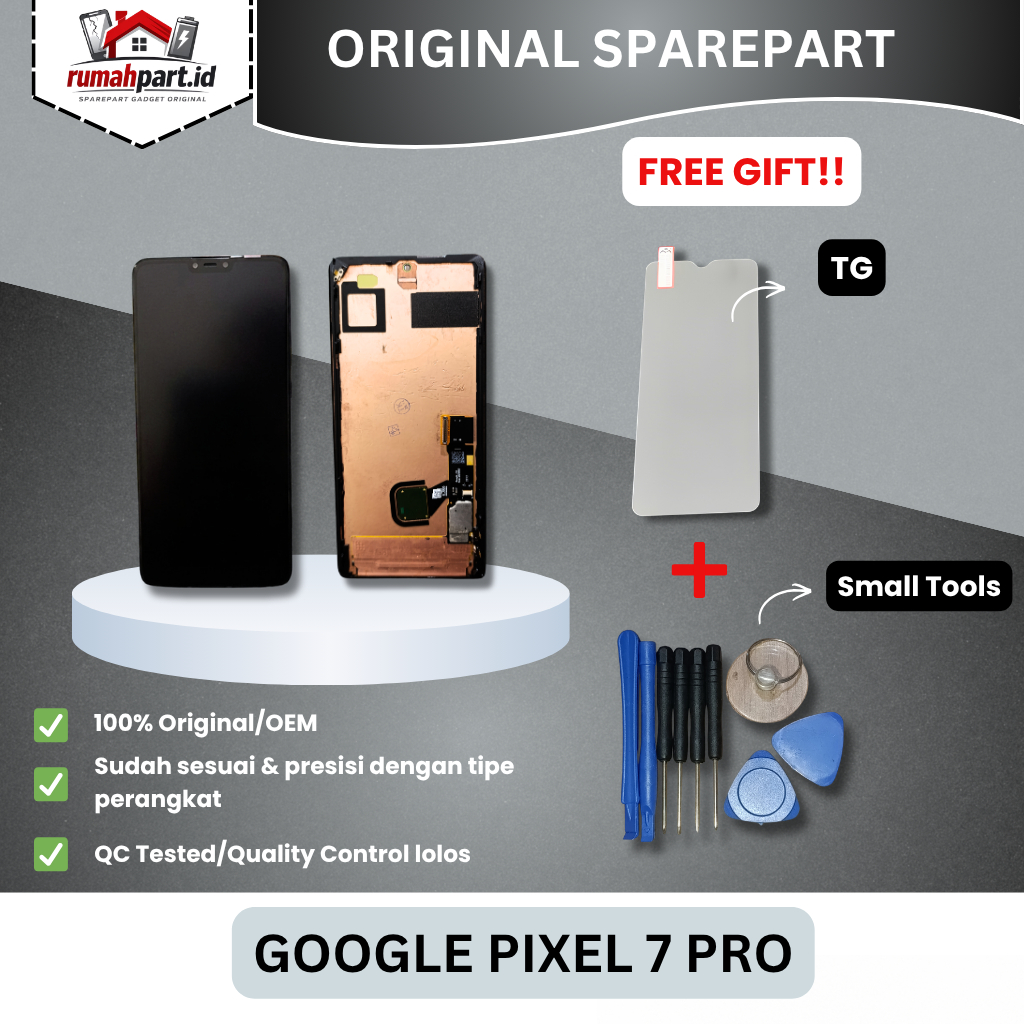 LCD TOUCHSCREEN GOOGLE PIXEL 7 PRO ORIGINAL