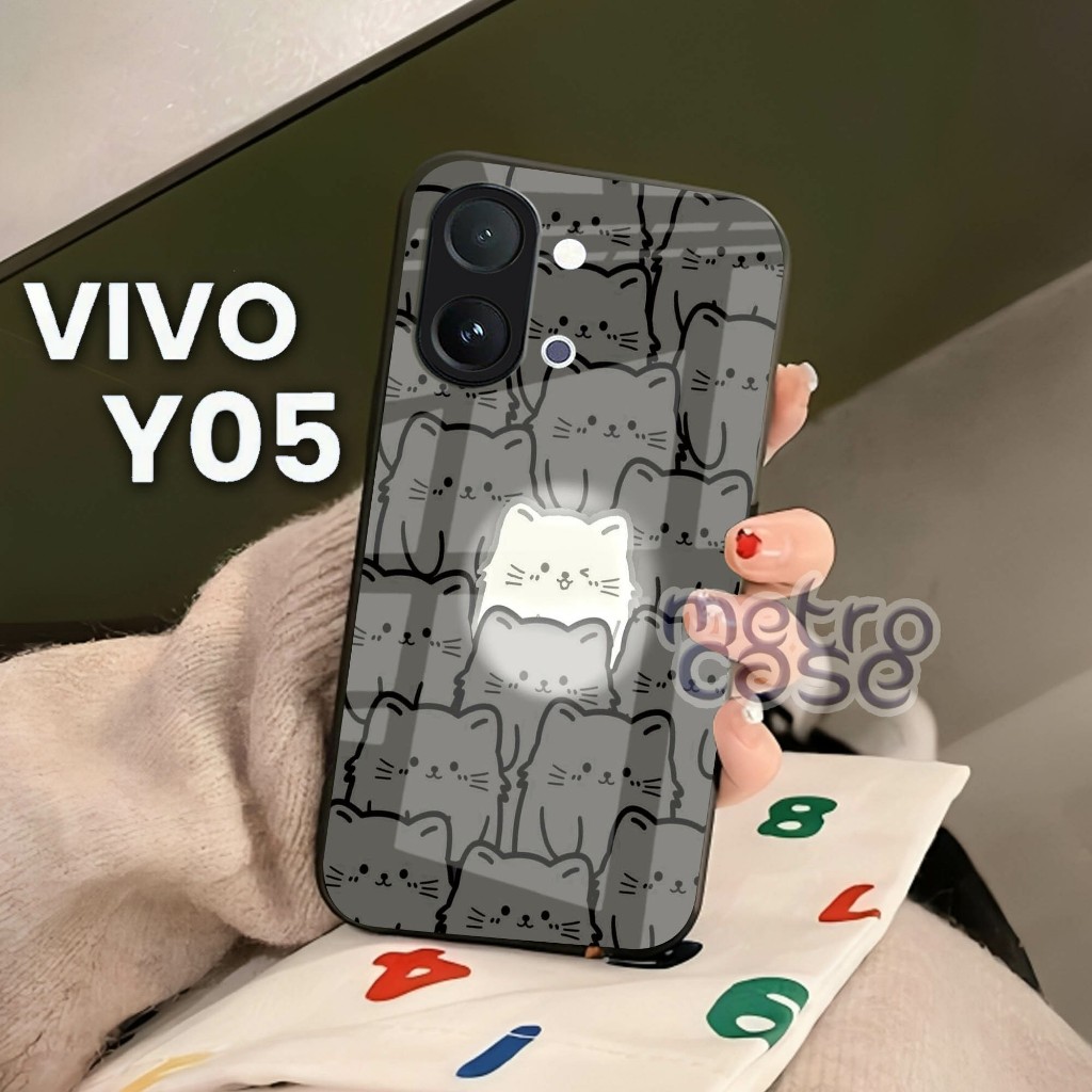 Casing HP Glass Kaca Glossy VIVO Y05 - VIVO Y05S - SOFTCASE VIVO Y05 / Y05S 2026 - Y05 - Y05S - G86