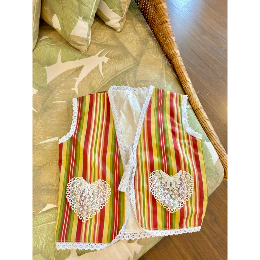 Tumbuh | heart Pocket vest | vest dewasa