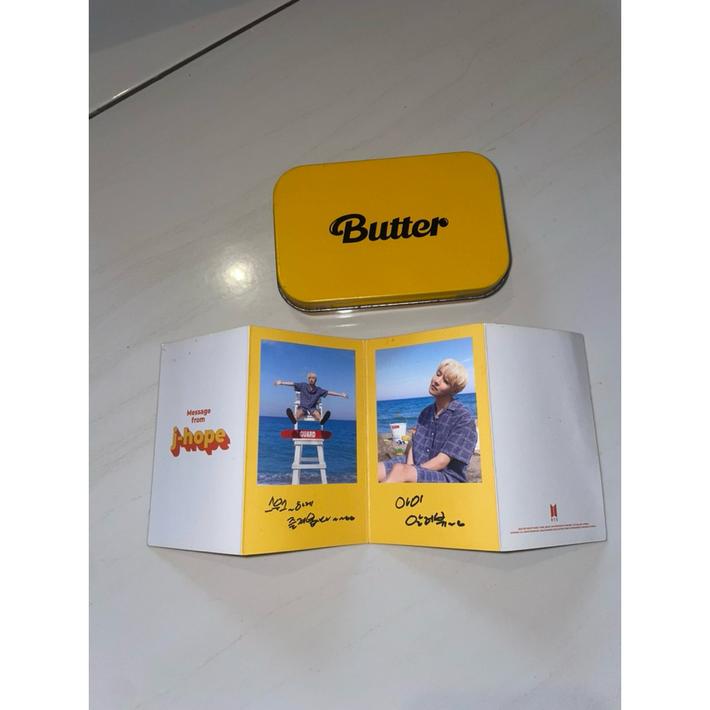 Tin Case Only Album BTS Butter