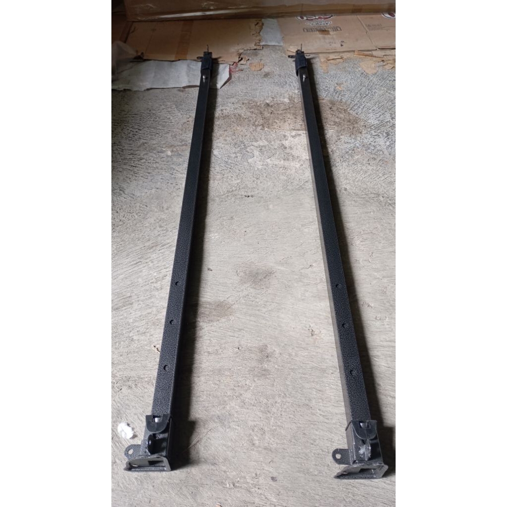 Tiang Kaki Besi Tenda Lipat 3 x 4,5 || Sparepart Suku Cadang Tenda Lipat Portable || Besi Hitam