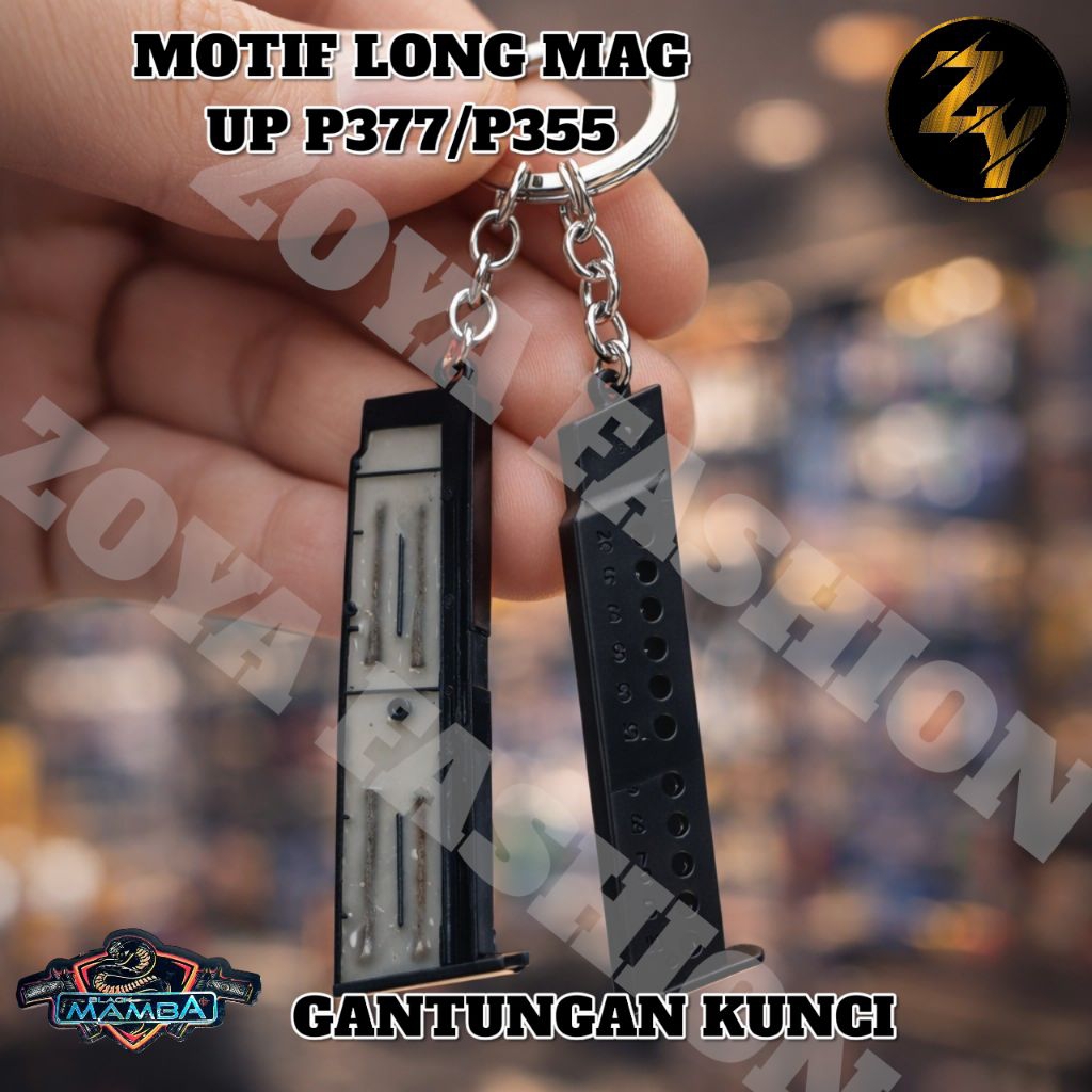 Gantungan Kunci Motif Long Magazine UP P377 / P355