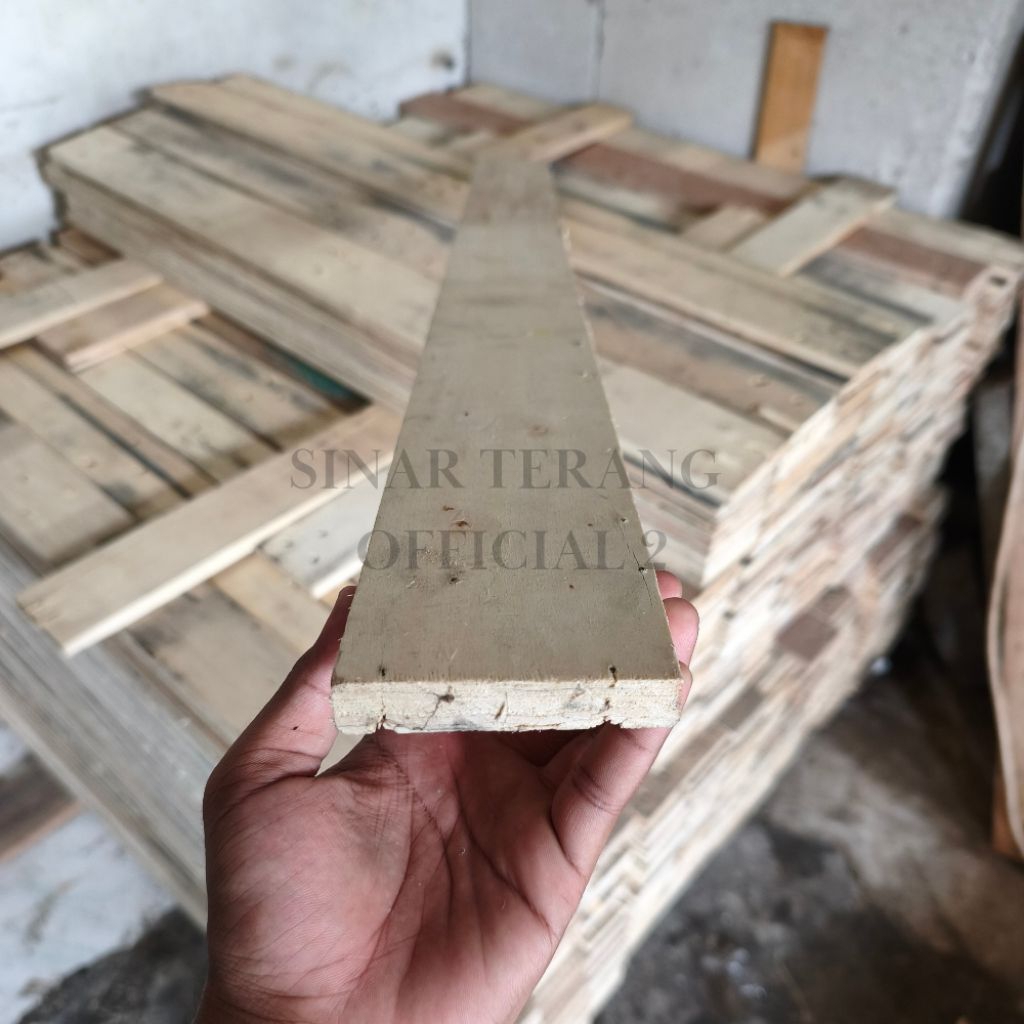 Kayu Palet Triplek 100x9x1,4cm | Kayu Palet Packing | Papan Palet Triplek | Kayu Palet Instan Jakart