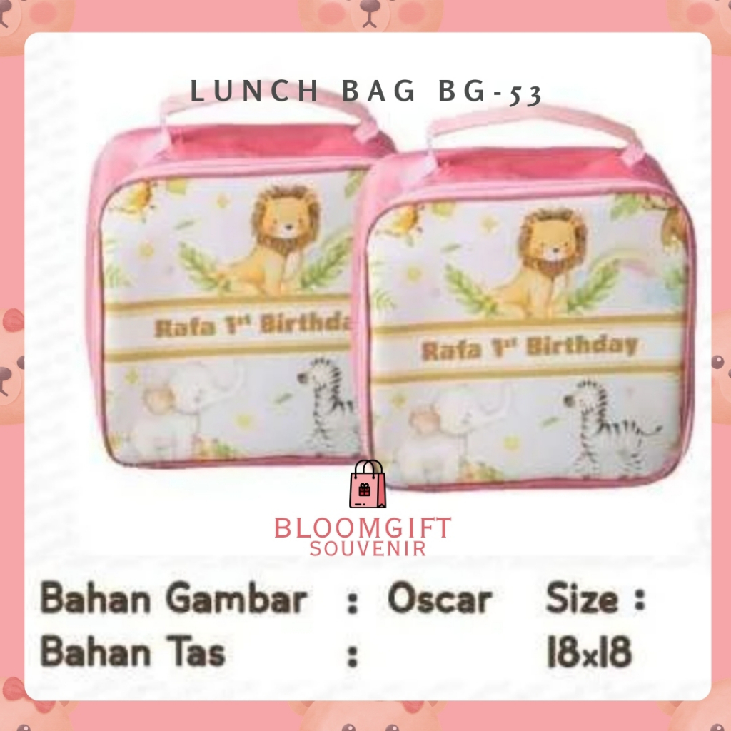 Bag/Tas tenteng / Souvenir Ultah/ Souvenir Anak/ Tas Custom Anak