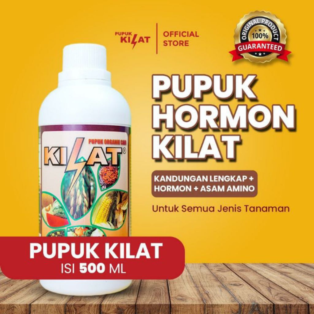 (ready stock) pupuk kilat 500ml poc kilat hormon Pupuk cair kilat
