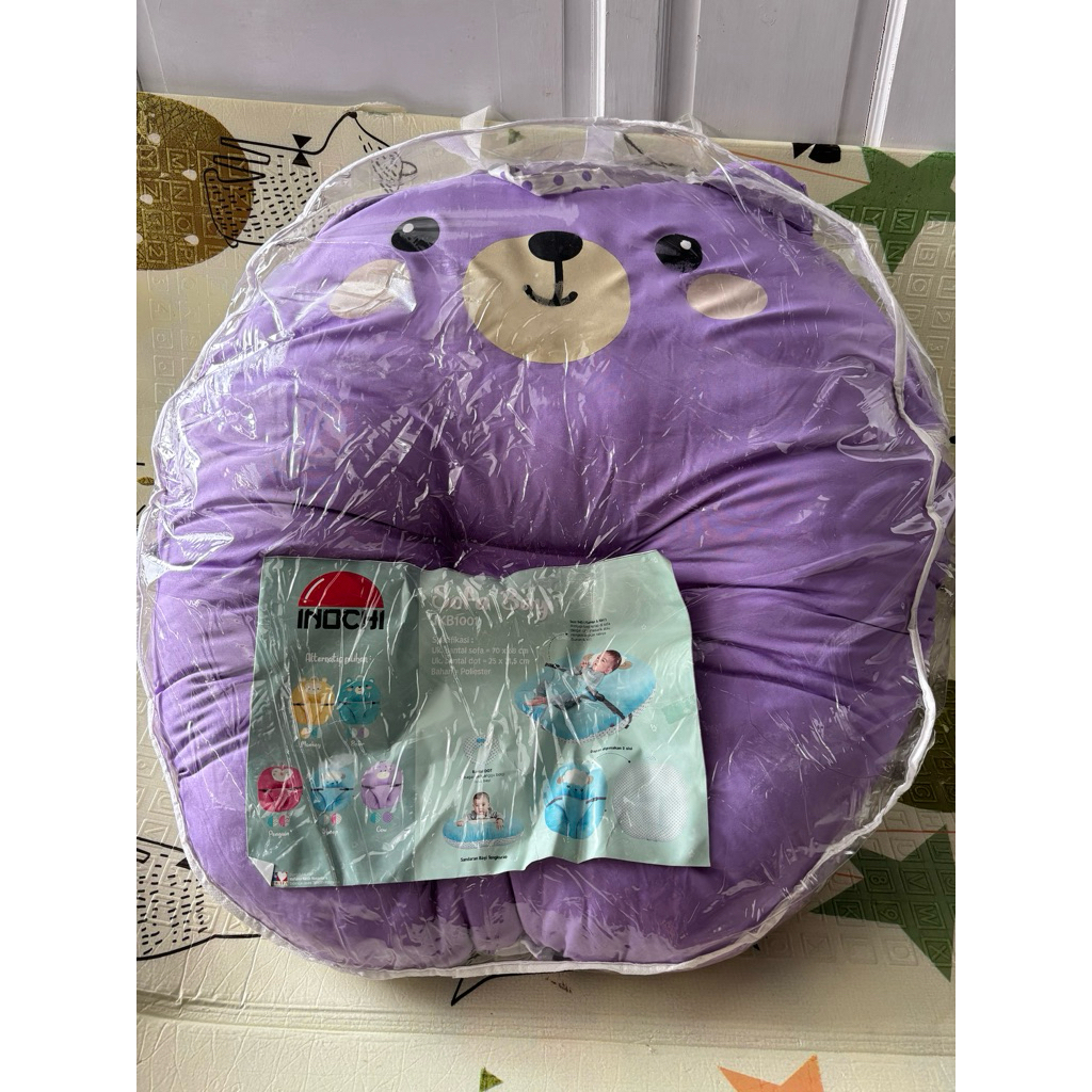 inochi sofa bayi dengan sabuk pengaman