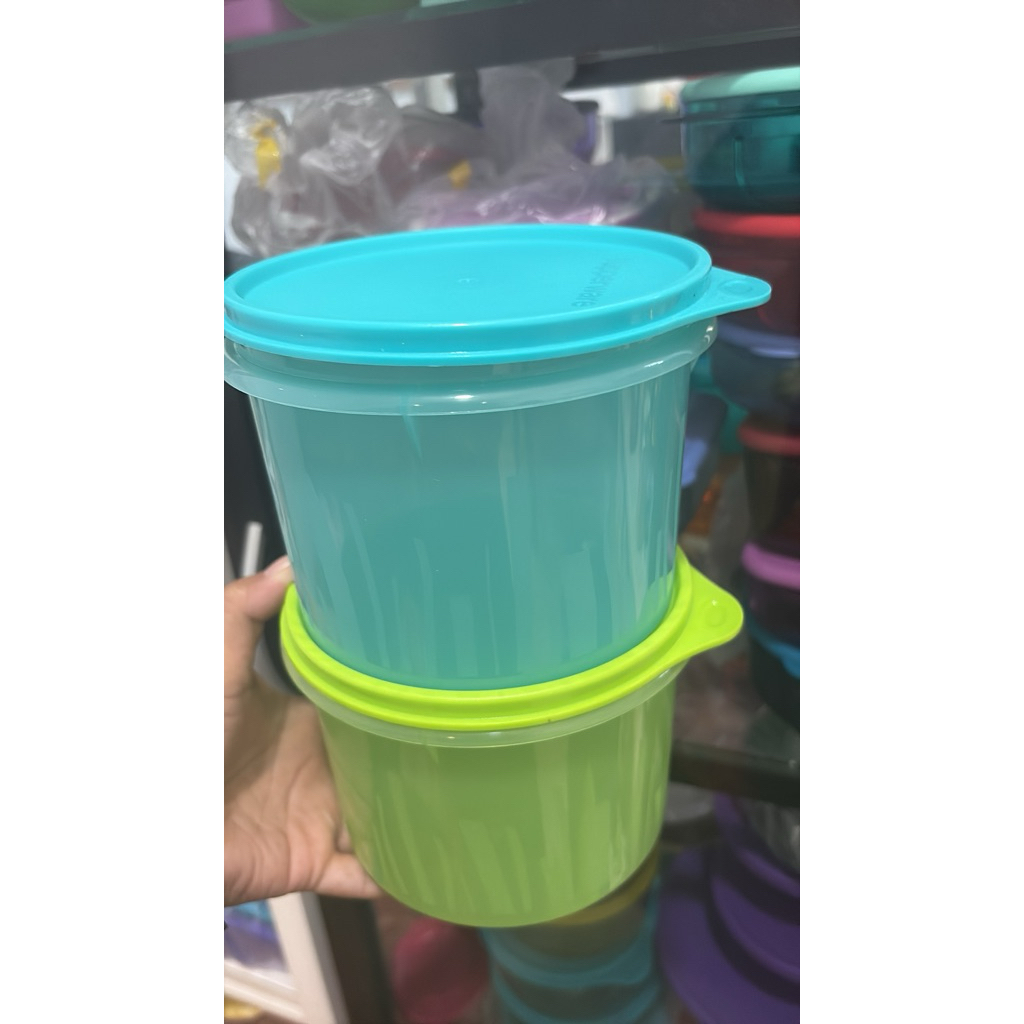 Texture Canister Tupperware