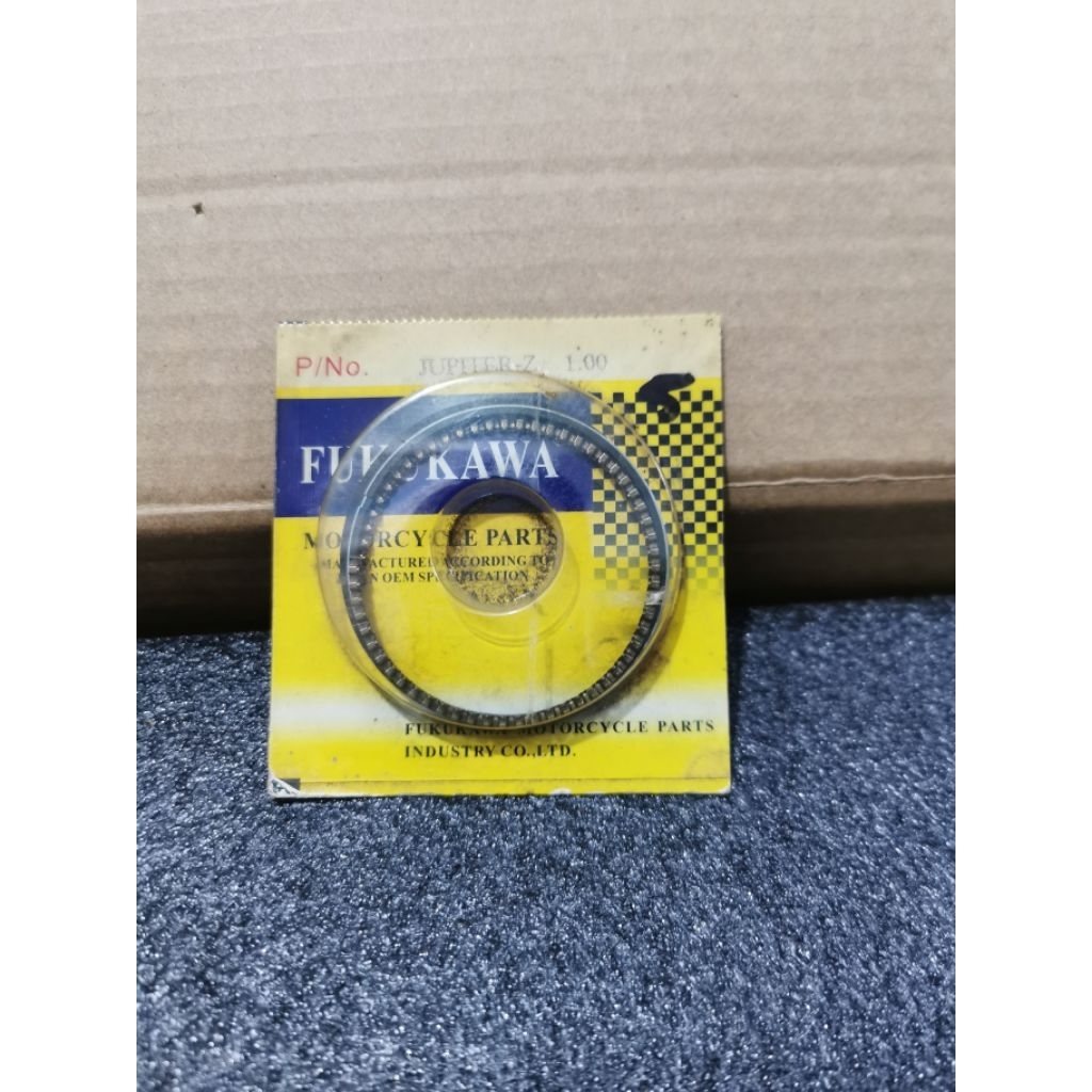 Ring Piston Seher Jupiter Z Burhan Vega R New Oversize Os 100 Fukukawa