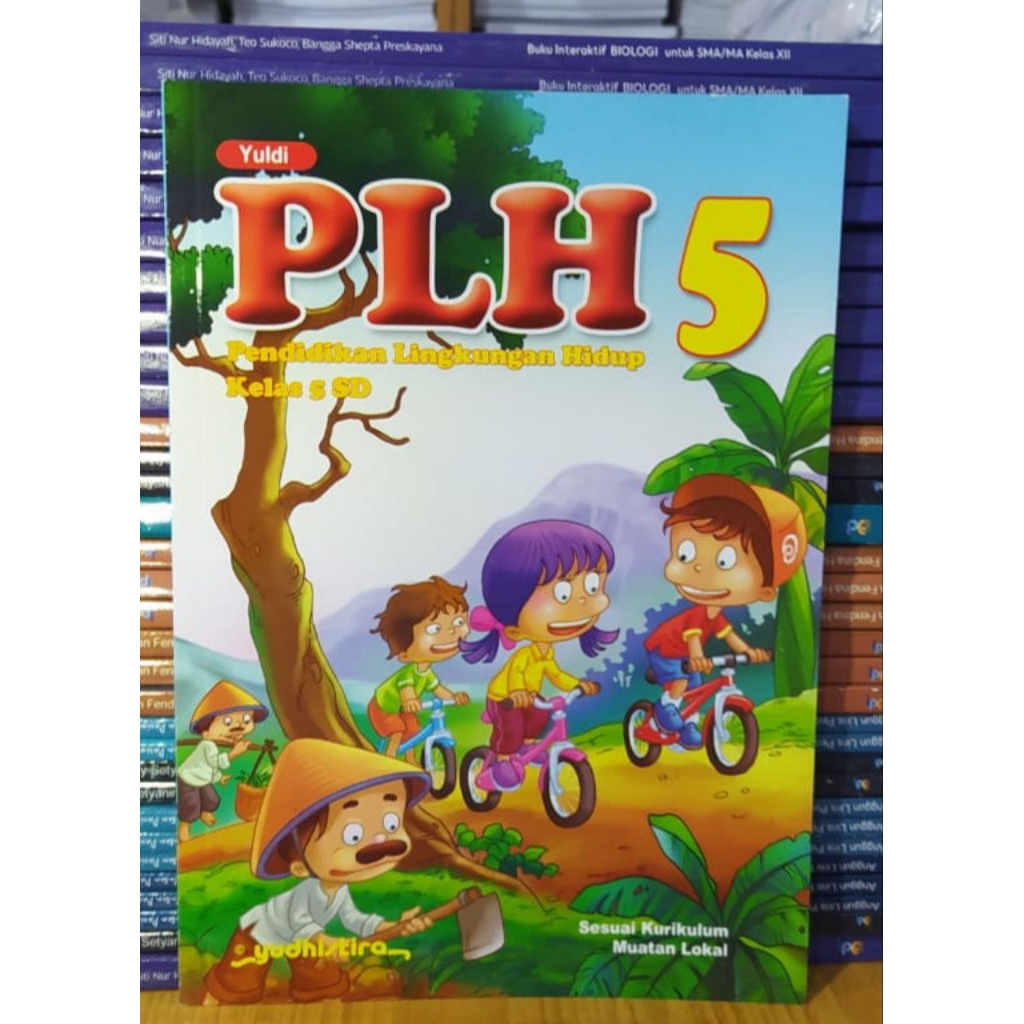 Buku Pendidikan Lingkungan Hidup PLH SD Kelas 5 Yudhistira