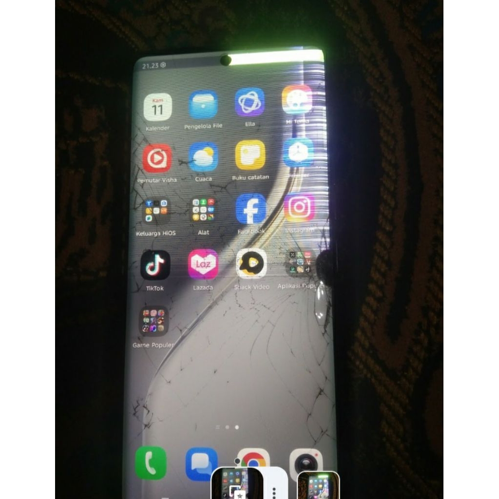 LCD Tecno camon 40 pro original copotan plus frame