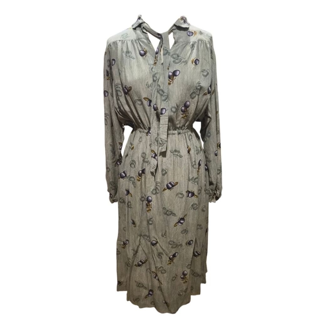 salvatore ferragamo 80s classic dress