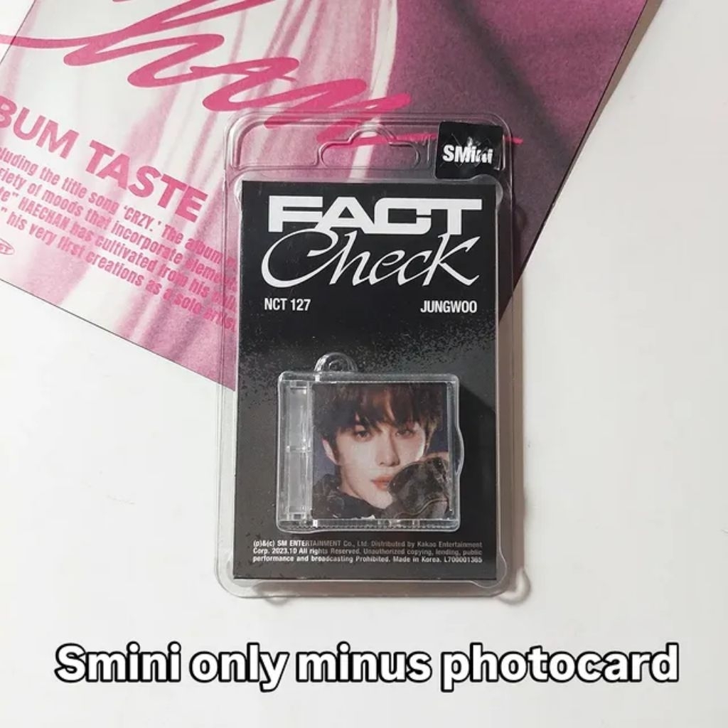 [BACA DESKRIPSI] ALBUM ONLY SMINI ONLY JUNGWOO FACT CHECK