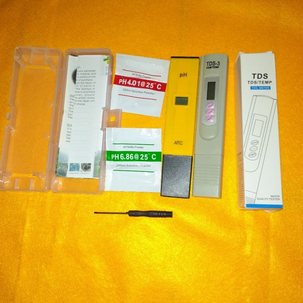 Sepakat  TDS Meter dan PH meter Komplit COD
