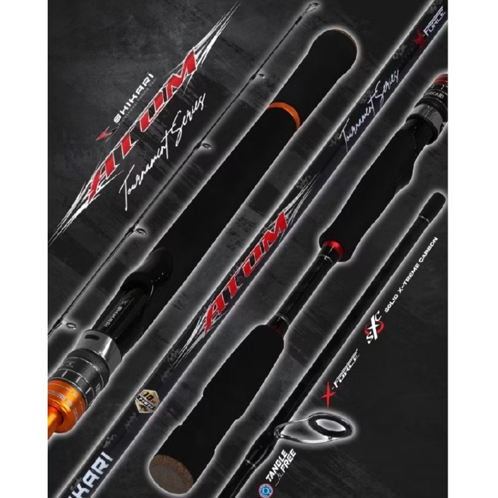 JORAN CARBON SAMBUNG 2 SHIKARI ATOM 180CM (SPINNING)