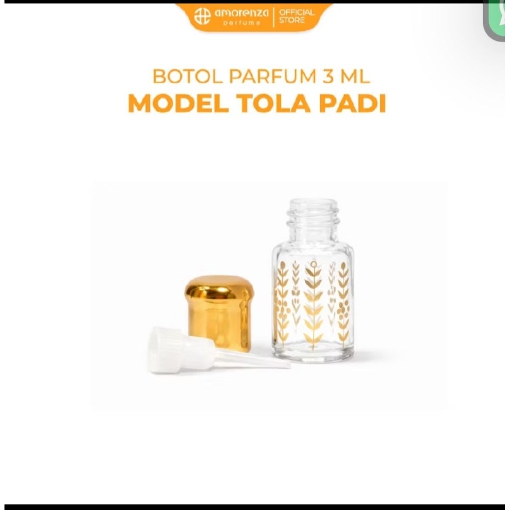 Botol parfum tola 6ml botol antik suarti