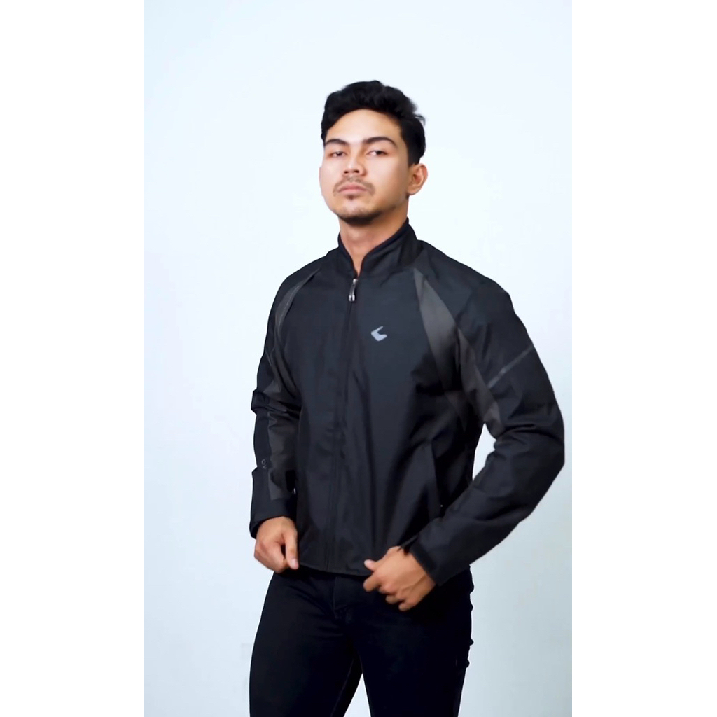 Jaket Touring Respiro Valvo Windproof With Protector Like New
