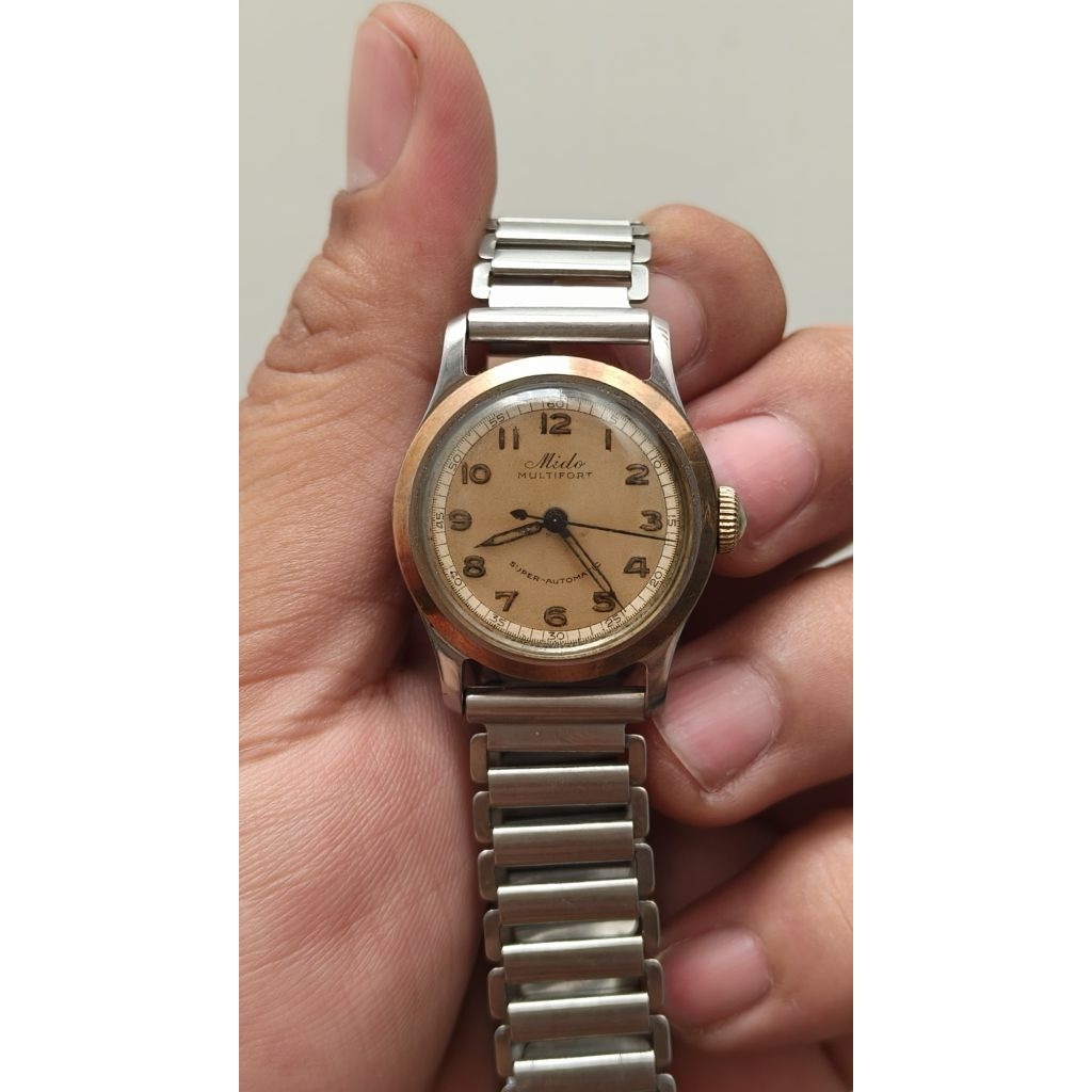 Jam Mido Multifort Super Automatic Militer Original Swiss Made Murah