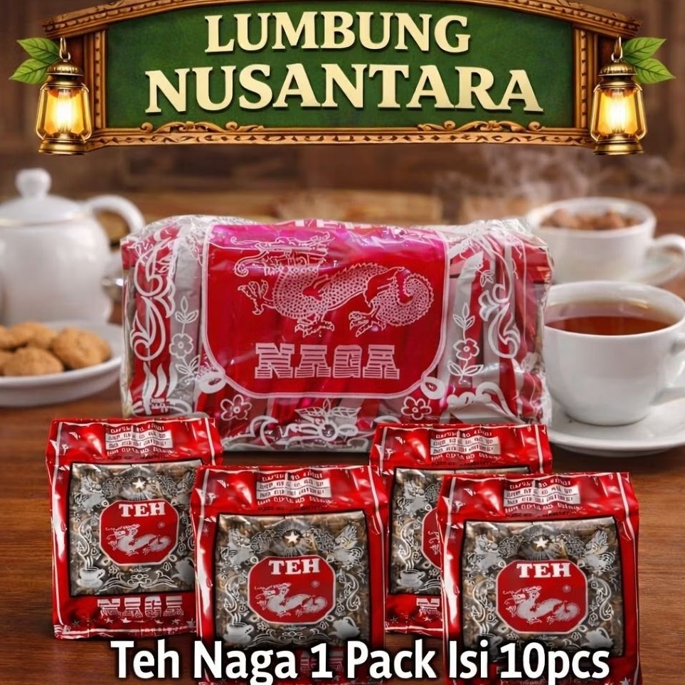 Teh Naga Wangi 1 Pack isi 10 - Teh Campuran Teh Racikan