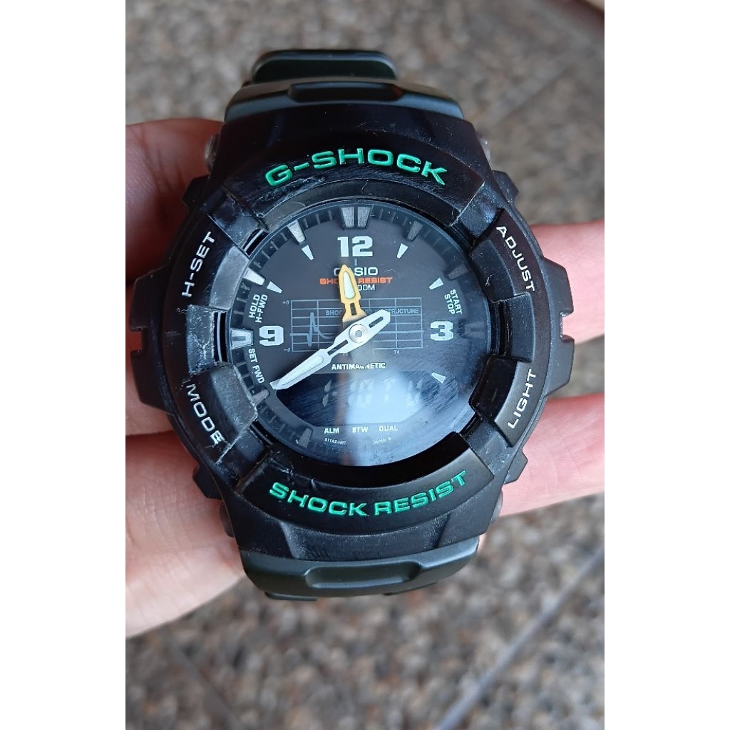 Casio G-Shock G-100 Second/Bekas/Preloved