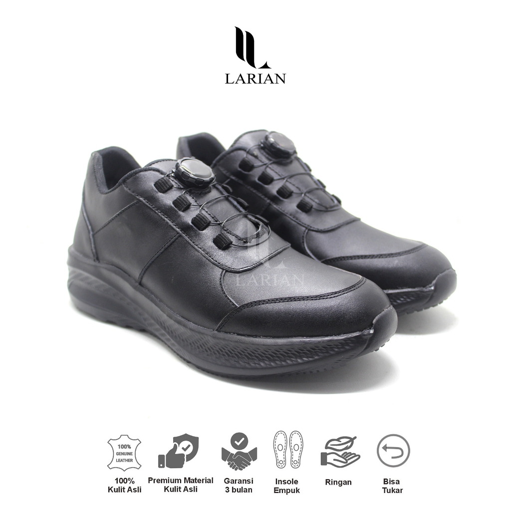 Larian Sepatu Pdh Tactical Tali Putar Sepatu Pdh Sepatu Boots Pria Tali Putar Kulit Sapi Sepatu Pant
