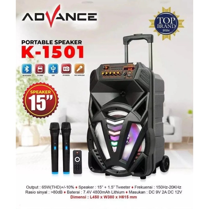  ADVANCE SPEAKER K 1501