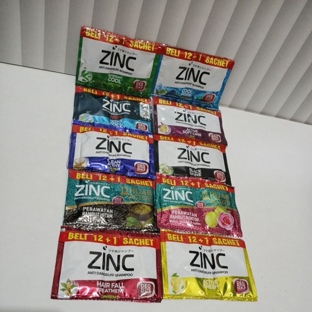 Shampoo Zinc 10 Sachet Mix Campur Murah Buat Tambahan Tanda Terima Kasih Pernikahan Cenderamata Buat