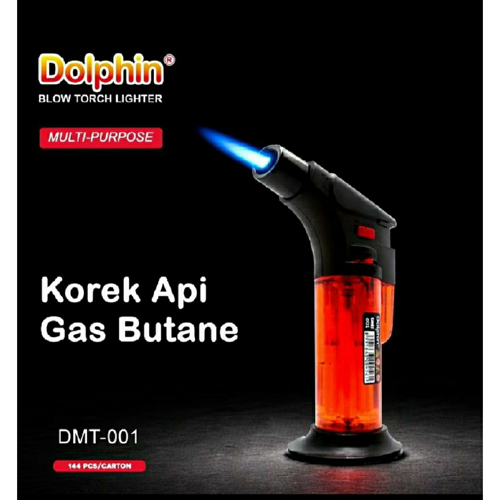 Korek Api Gas Butane Torch Jet Windproof / Korek Api Gas Jet Torch