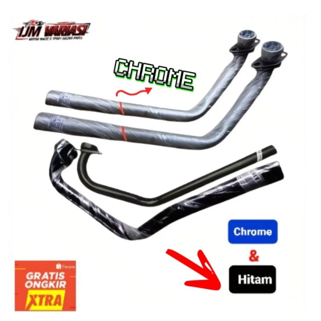 Leher Knalpot Standar ALL YAMAHA VIXION OLD NEW Tebal Berkualitas Vixion Standar Original