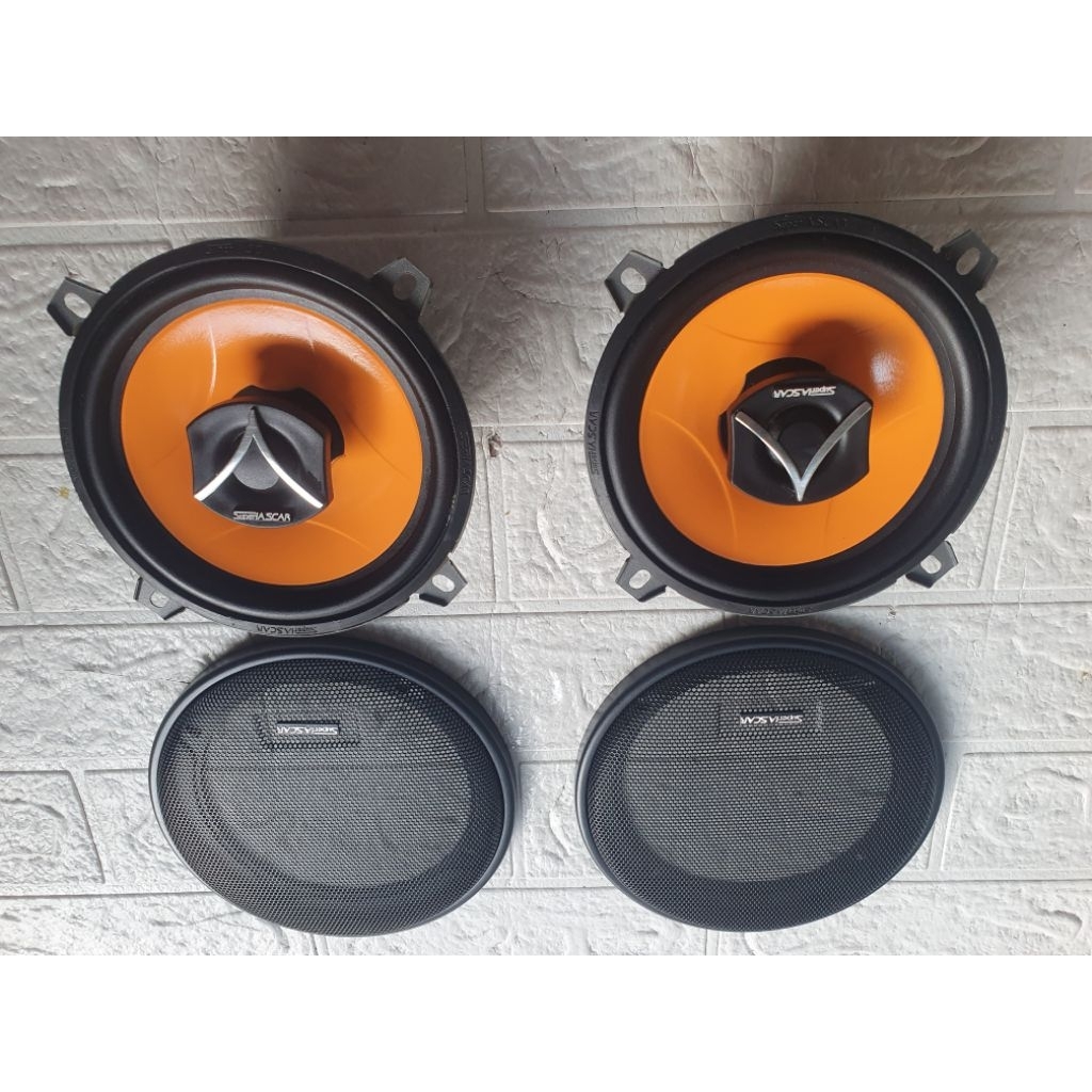 Speaker coaxial Super iasca 5,5inc satu pabrikan dgn hertz