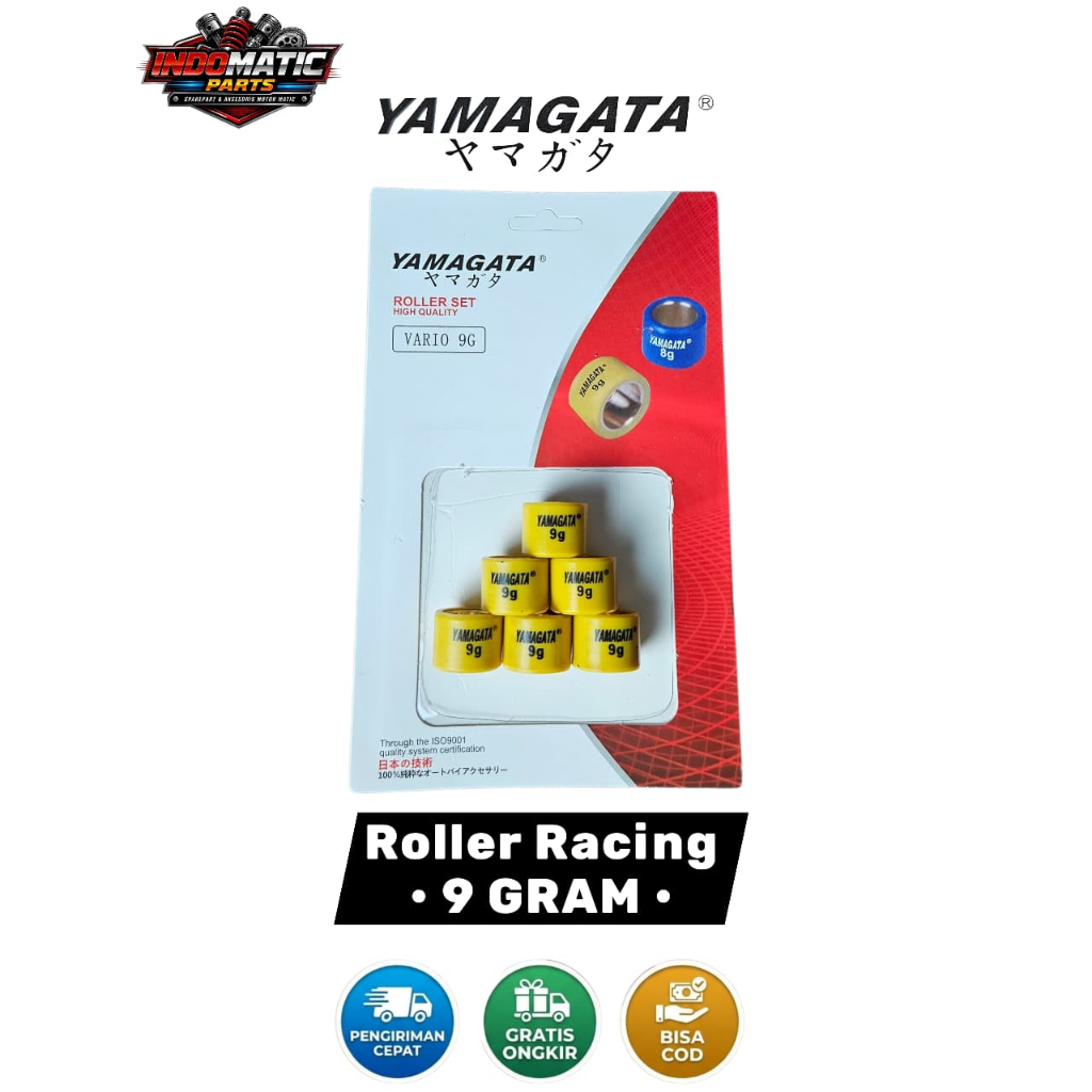 Yamagata roller 9 gram beat fi esp vario 110 fi scoopy fi spacy fi Roller racing 7gram sd 15gram