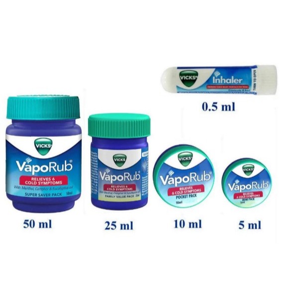 Vicks VapoRub - Obat Oles Pereda Batuk dan Pilek