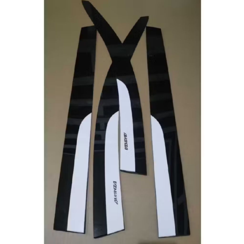talang air mobil Avanza tahun 2005-2010 model Lis putih premium