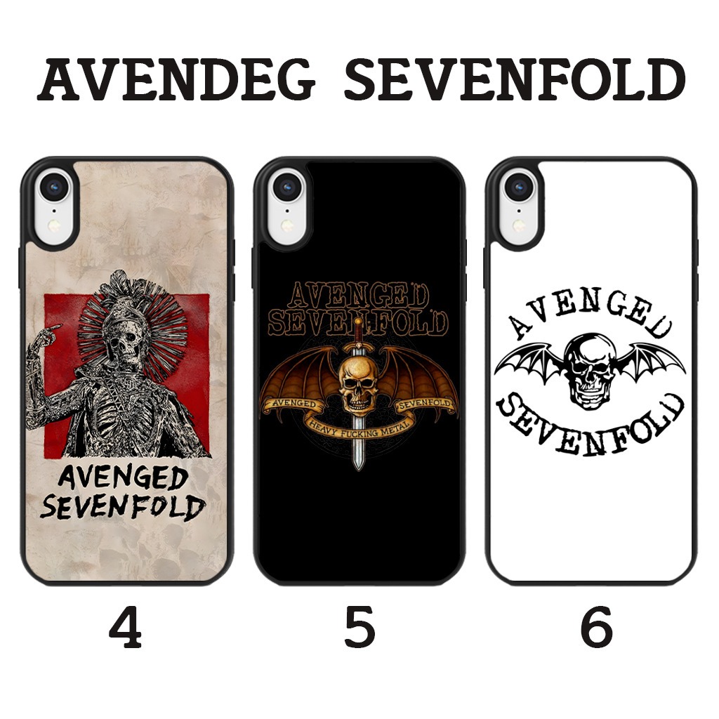 Avenged Sevenfold - Softcase Glossy (BERGARANSI) Iphone samsung xiaomi redmi oppo vivo realme (Case 