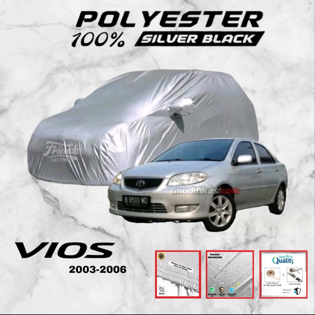 sarung mobil vios tahun 2003 s/d 2006