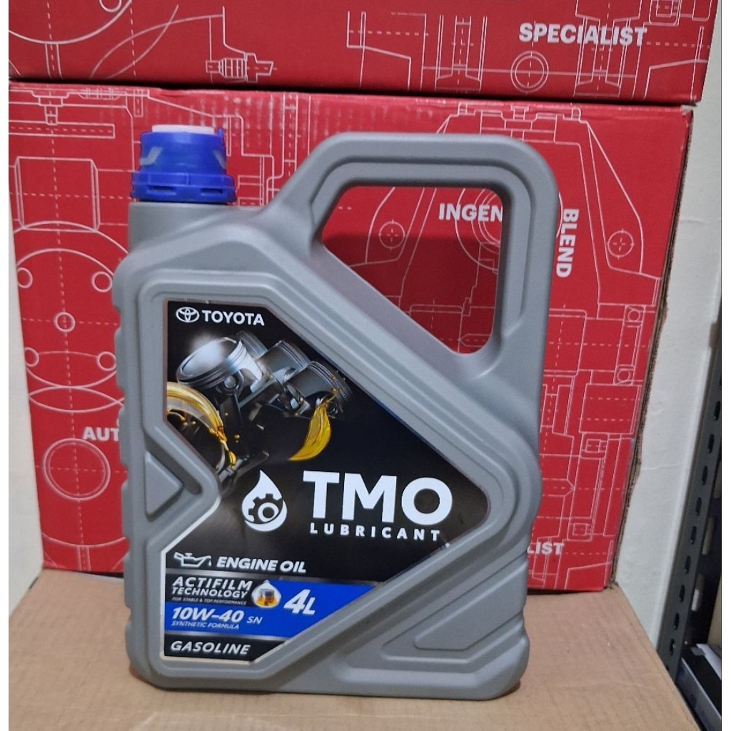 Oli mesin Toyota TMO 10W-40 4liter / paket filter oli