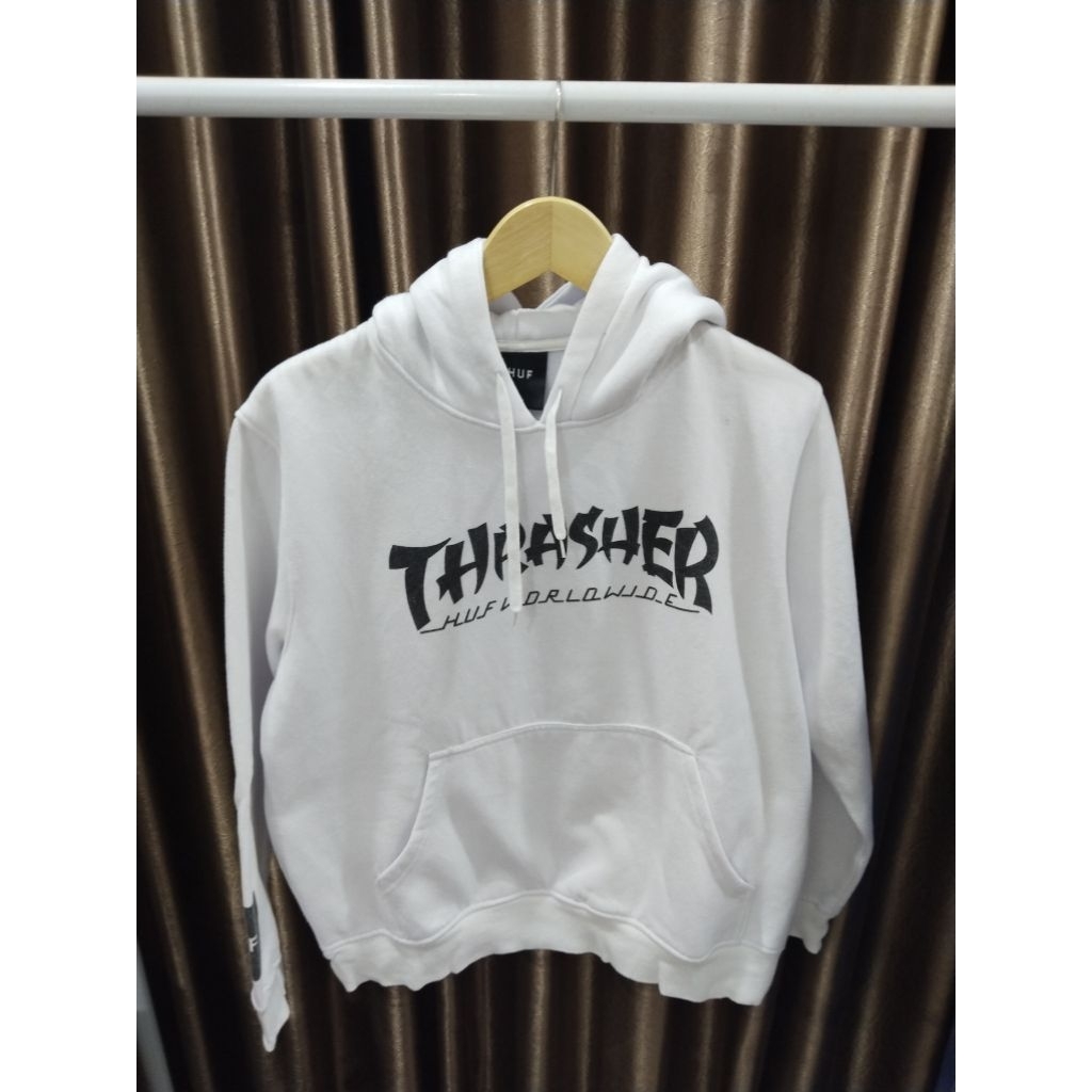 HOODIE HUF X THRASHER rare item