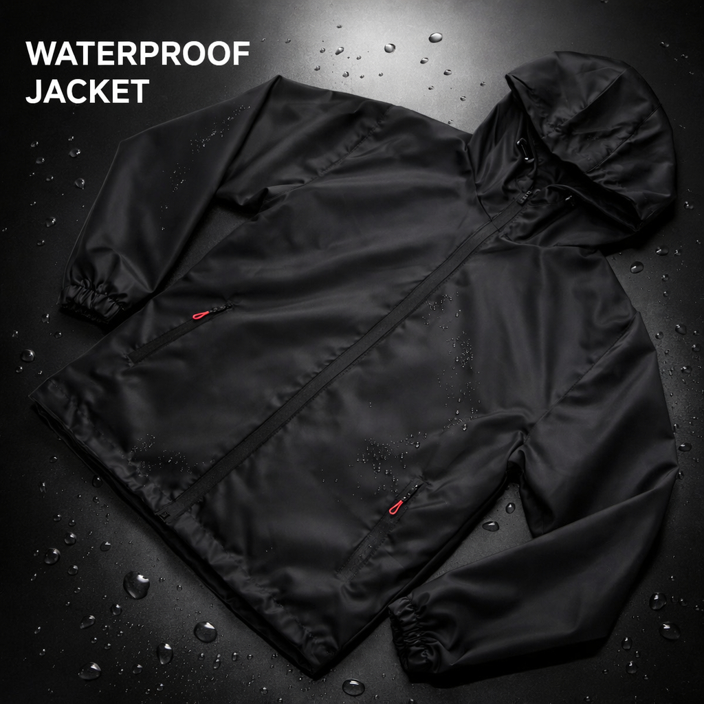 Jaket windbreaker  Parasut Premium Pria Wanita dengan Bahan taslan Premium, Ukuran M hingga 3XL