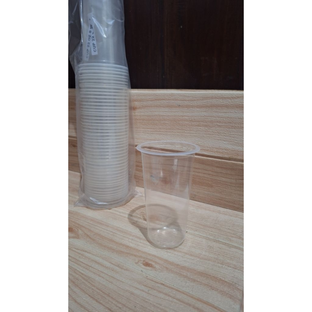 Cup Injection Cup coffee Cup Teh merk trifinity 14oz dan 22oz tebal halal aman