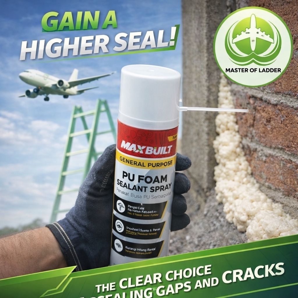 Mouseshield seaL Foam Expanding Dap Penutup Celah lubang Tikus MAXBluit Sealant Spray