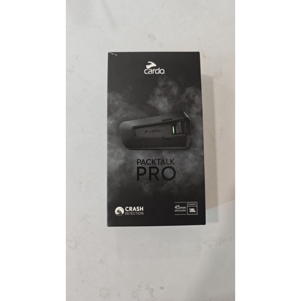 CARDO Packtalk PRO Intercom Helm Motor Bluetooth Mesh Waterproof IP67 Resmi BNOB
