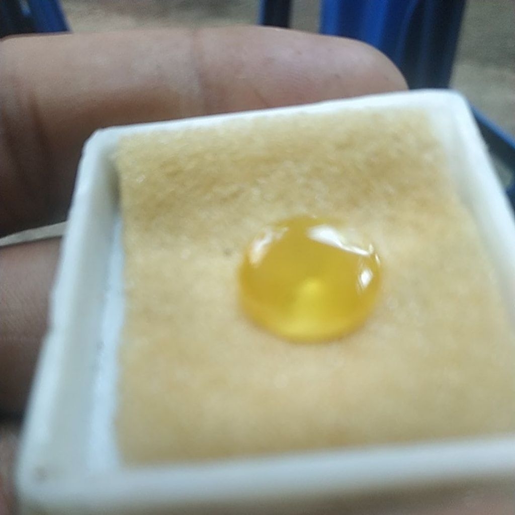 Batu Mutiara Yellow Sapphire & Orange Sapphire