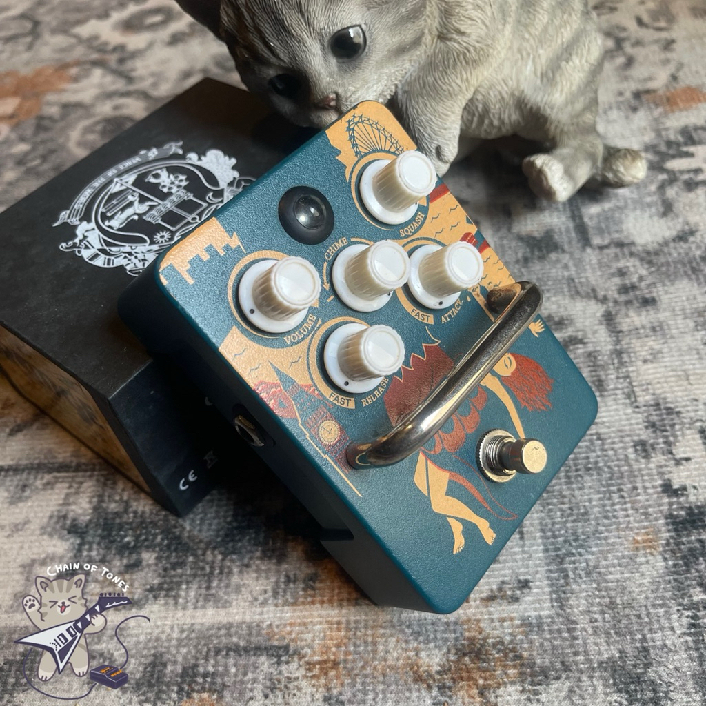 ORANGE KONGPRESSOR COMPRESSOR PEDAL EFEK GITAR BASS BEKAS SECOND