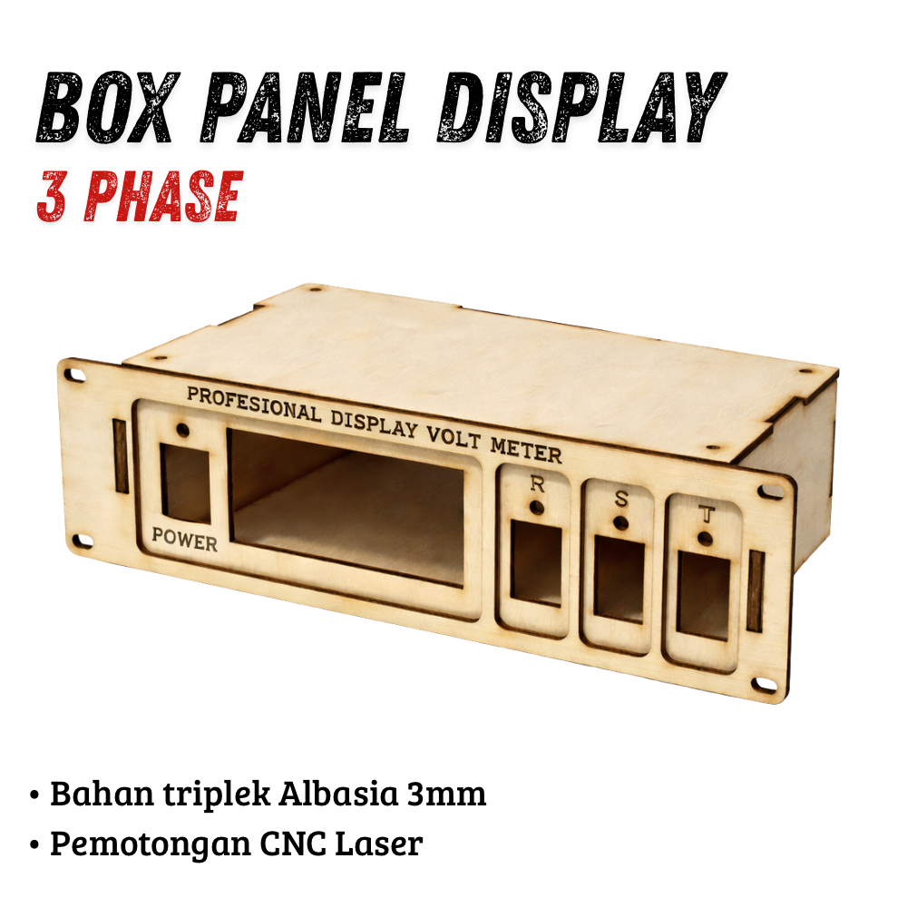 Box Miniatur Box Panel Display 3 Phase