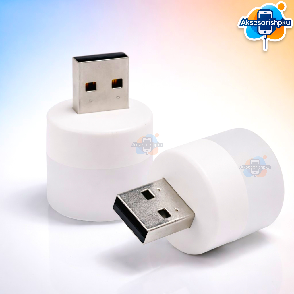 Lampu MINI USB Bola Lampu Usb Bola Lampu Mini Usb LED Portable | Lampu Laptop Power Bank | Hemat Ene