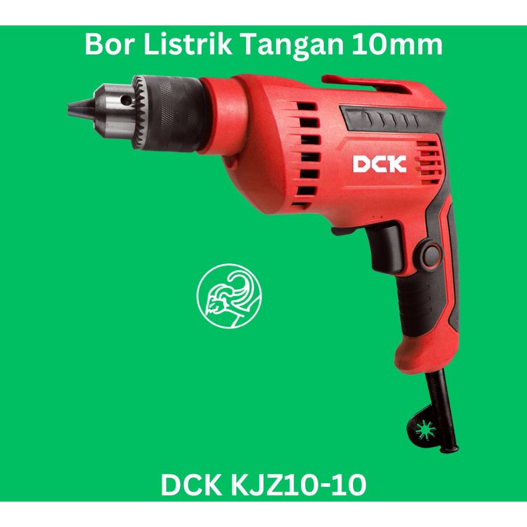 DCK KJZ10-10 Bor Listrik Tangan 10mm DCK Mesin Bor Besi Kayu Bor Kabel 10mm DCK KJZ10-10