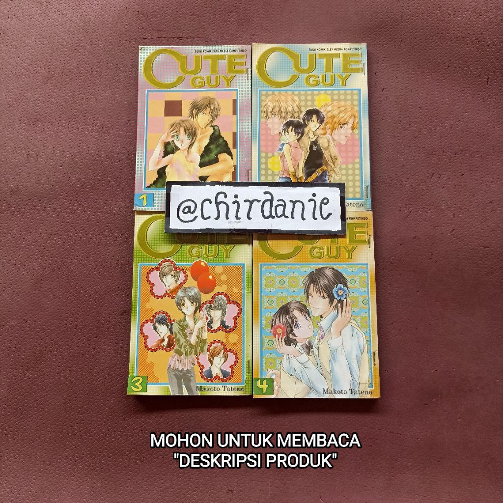 Komik CUTE GUY - Makoto Tateno 1-4 Tamat