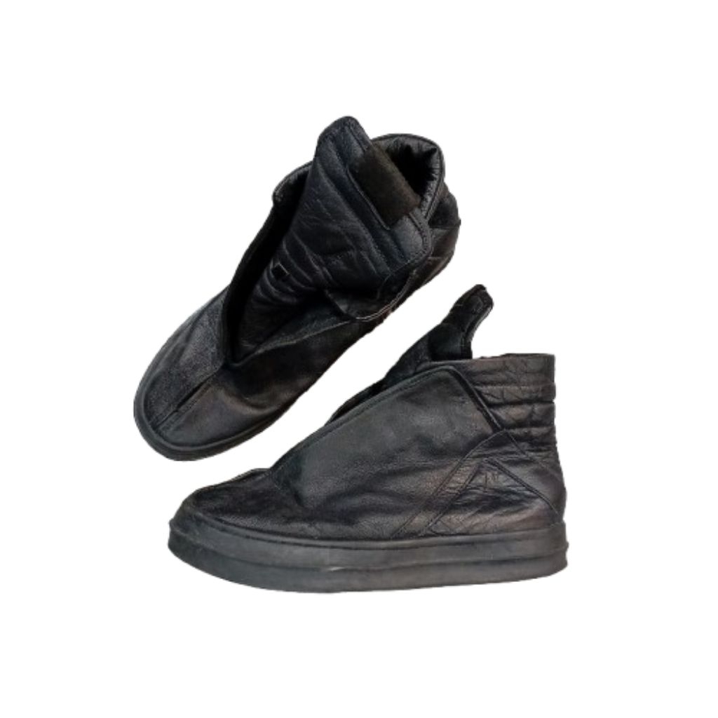 Sepatu / Shoes Rick Owens Black Anthem basket High Top Men Women